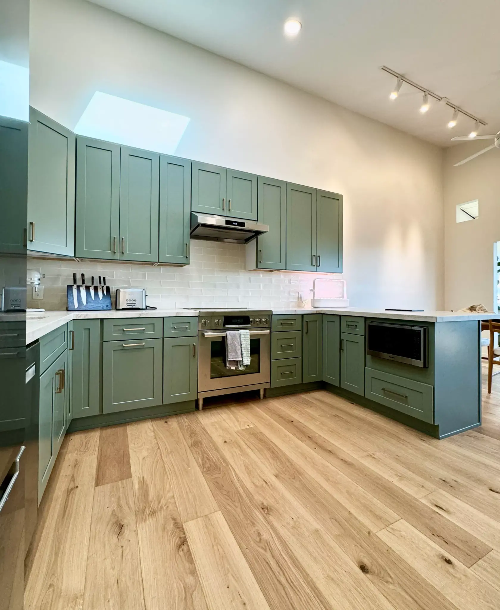 Modern Transitional Kitchen Remodel by J B Construction & Renovations project photo