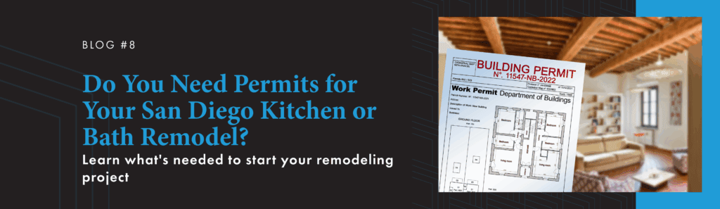 Construction permit to remodel your kitchen or bathroom